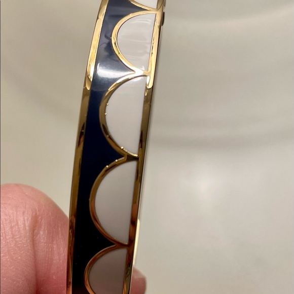 Kate Spade "All The Trimmings" Hinged Bangle - Picture 5 of 5